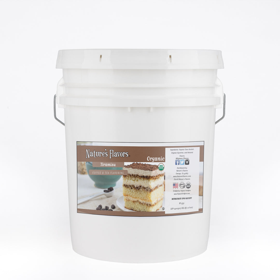Organic Tiramisu Coffee and Tea Flavoring Without Diacetyl