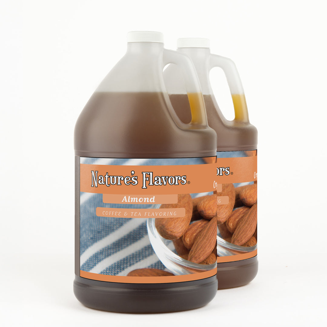 Organic Almond Coffee and Tea Flavoring Without Diacetyl