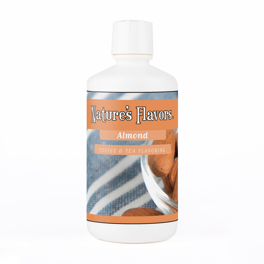 Organic Almond Coffee and Tea Flavoring Without Diacetyl