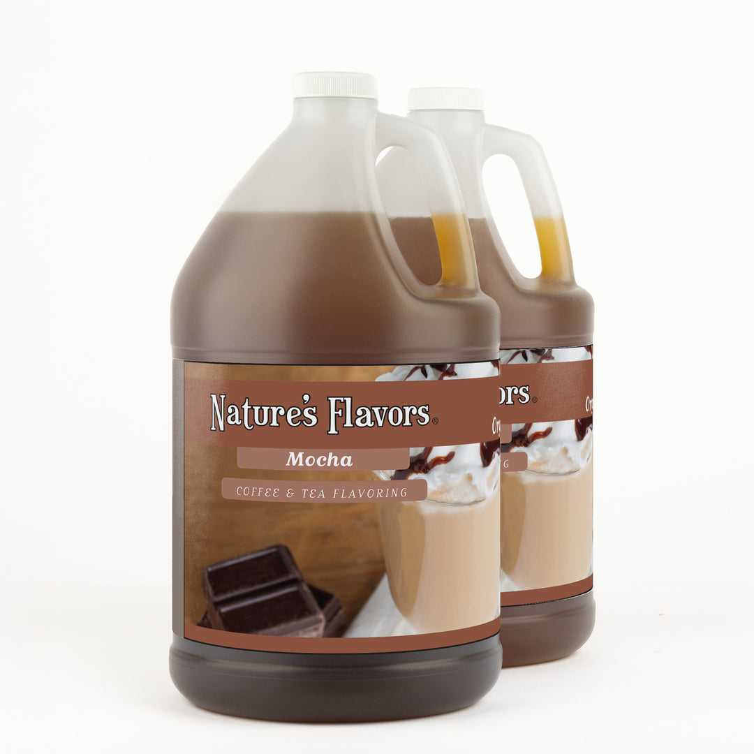 Organic Mocha Coffee and Tea Flavor Without Diacetyl