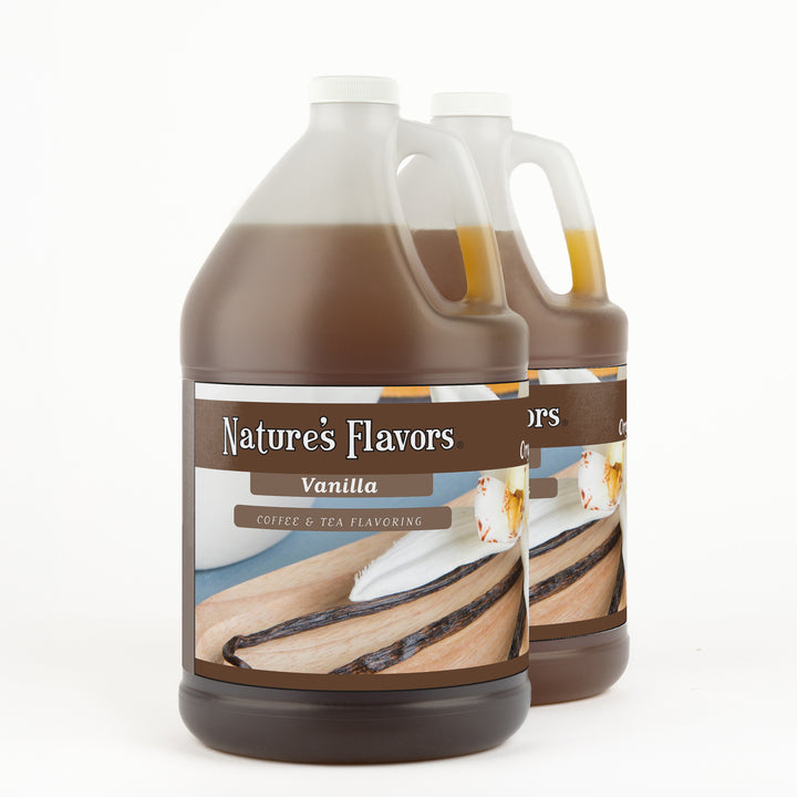 Organic Vanilla Coffee and Tea Flavor Without Diacetyl