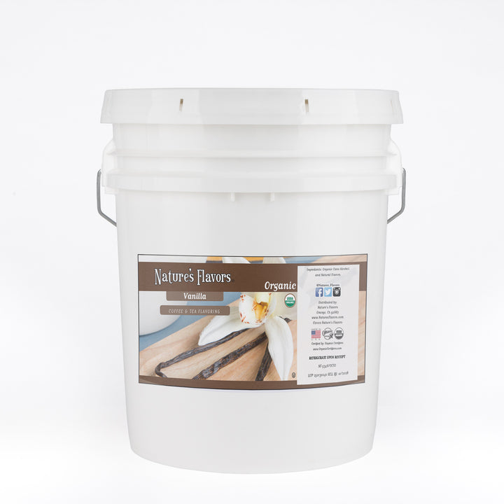 Organic Vanilla Coffee and Tea Flavoring