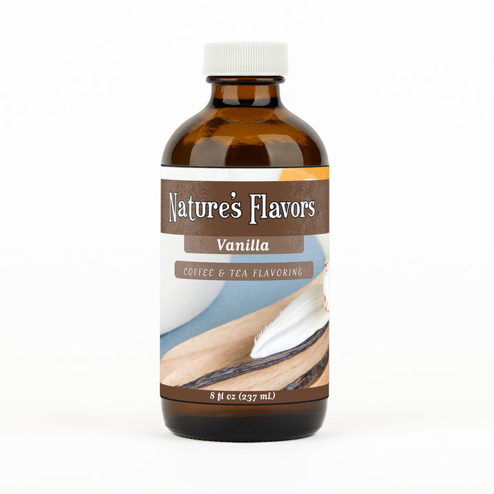Organic Vanilla Coffee and Tea Flavor Without Diacetyl