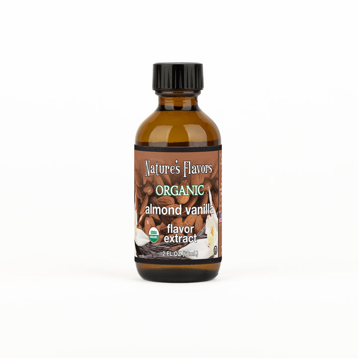 Almond Vanilla Flavor Extract, Organic