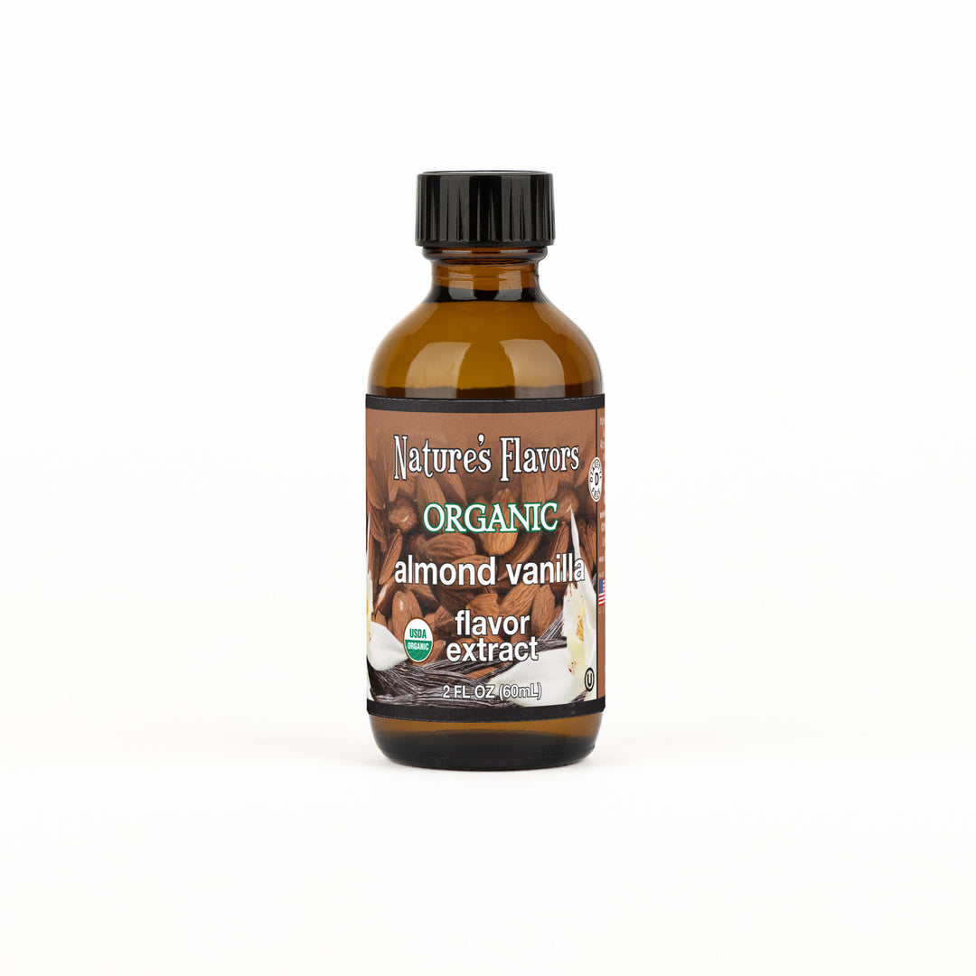 Organic Almond Vanilla Flavor Extract Without Diacetyl