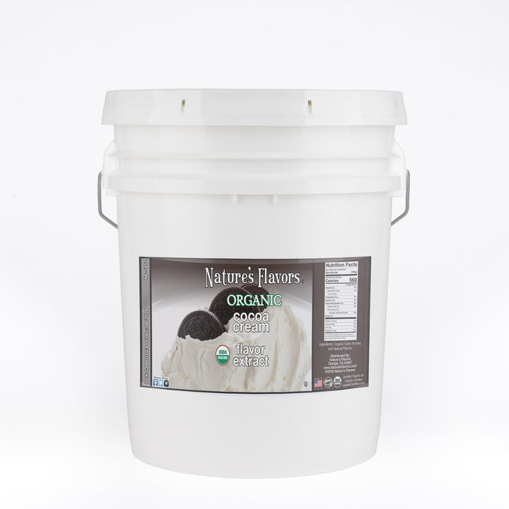 Organic Cocoa Cream Flavor Extract Without Diacetyl
