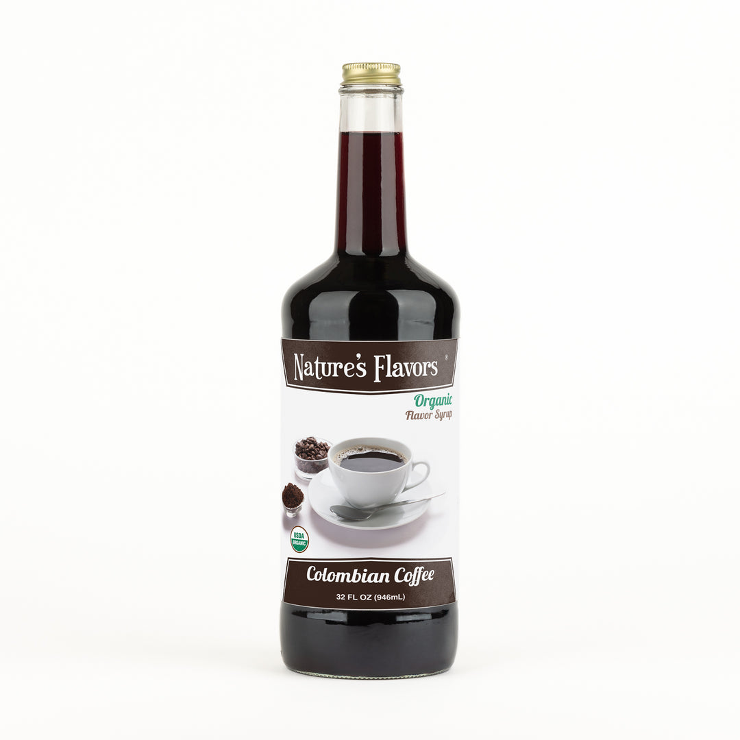Colombian Coffee Flavor Syrup, Organic