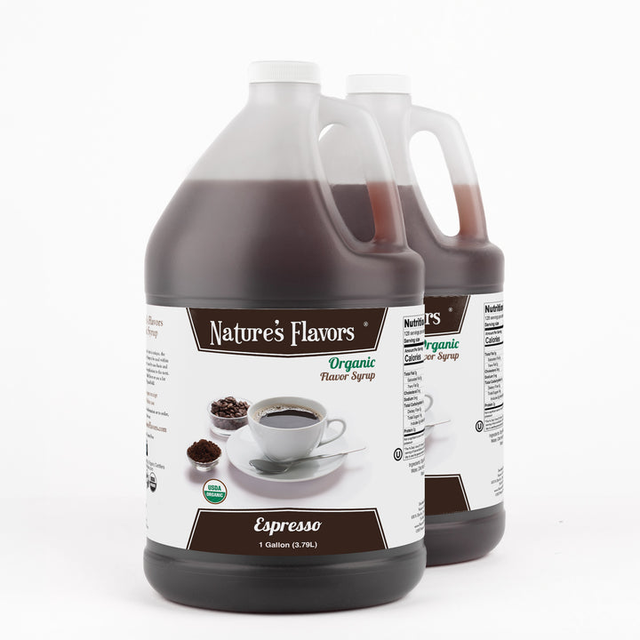 Espresso Flavor Syrup, Organic