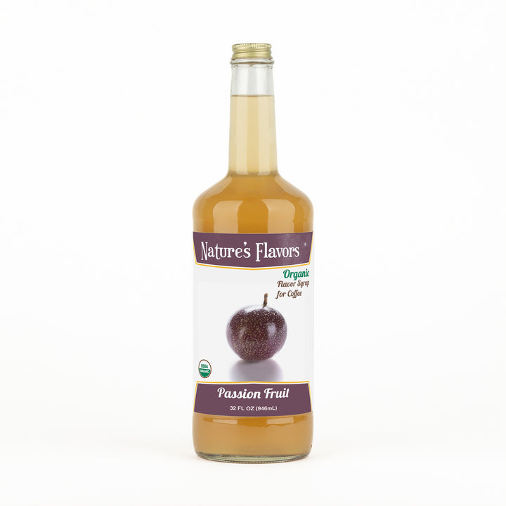 Passion Fruit Coffee Syrup, Organic