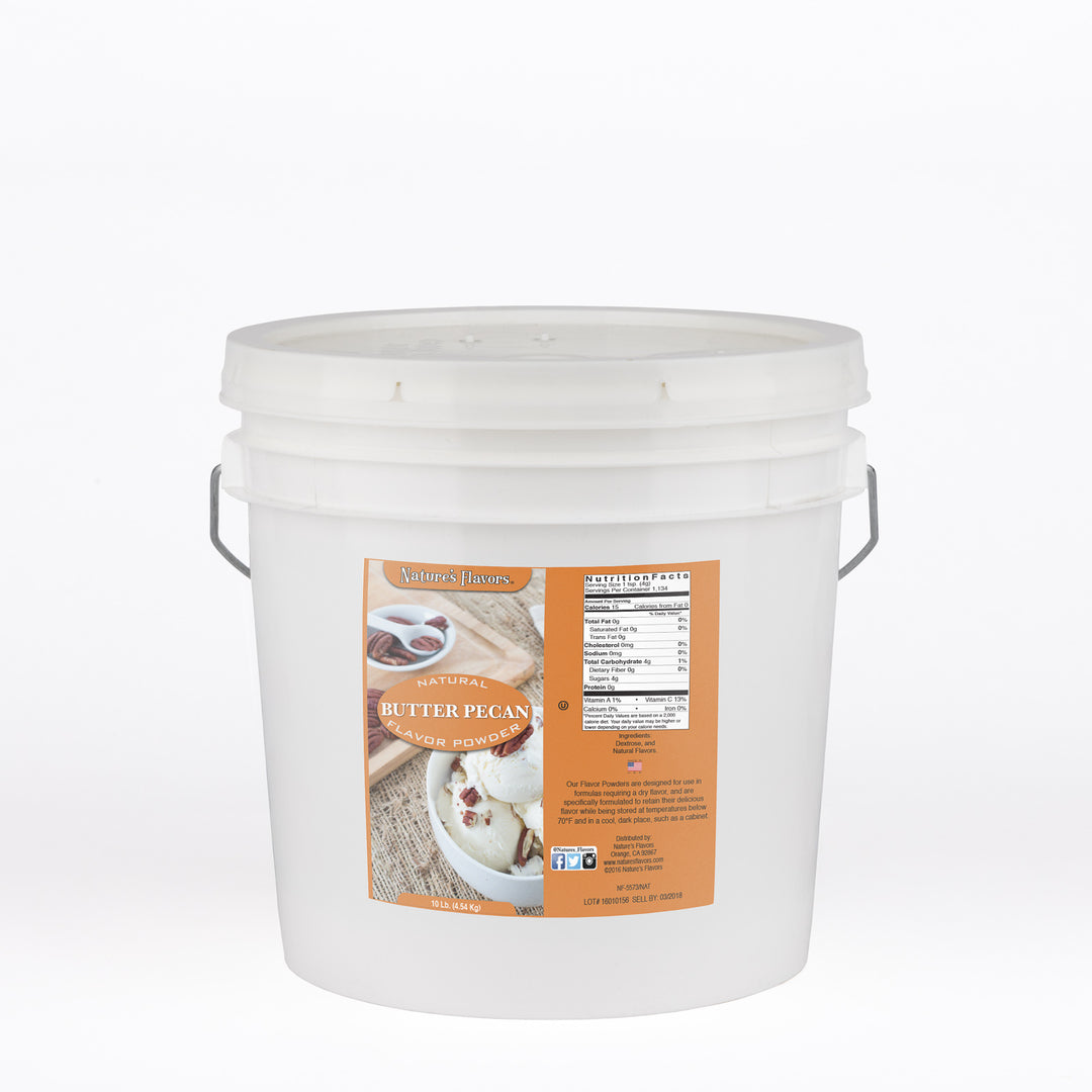 Butter Pecan Flavor Powder, Natural