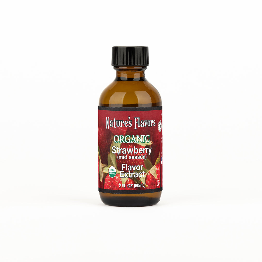Organic Strawberry Flavor Extract Without Diacetyl (Mid Season)