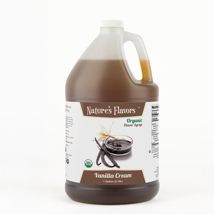 Vanilla Cream Syrup, Organic
