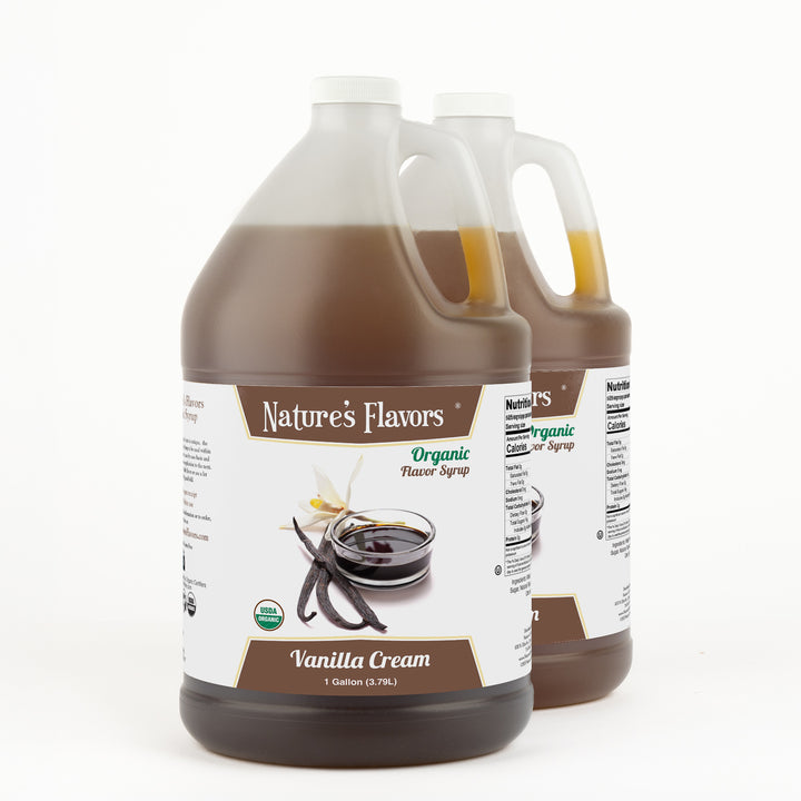 Vanilla Cream Syrup, Organic