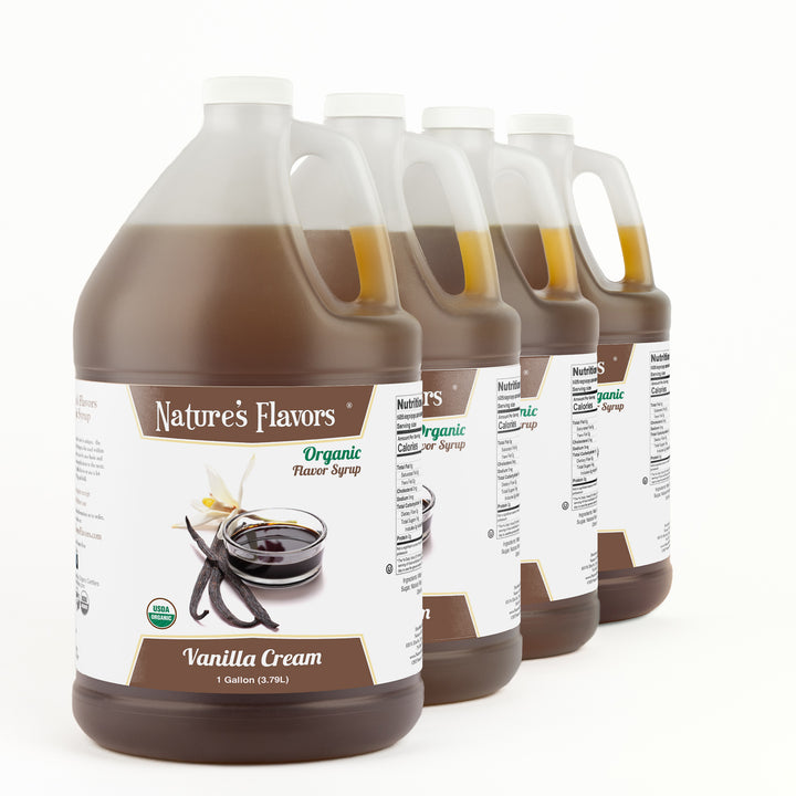 Vanilla Cream Syrup, Organic