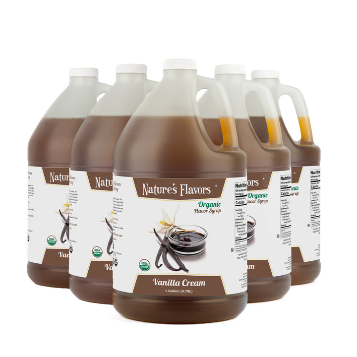Vanilla Cream Syrup, Organic