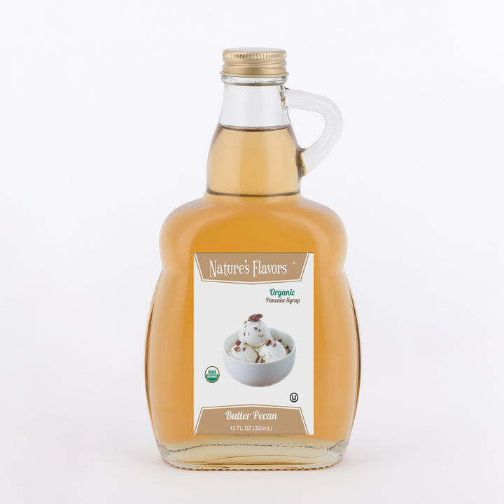 Butter Pecan Pancake Syrup, Organic