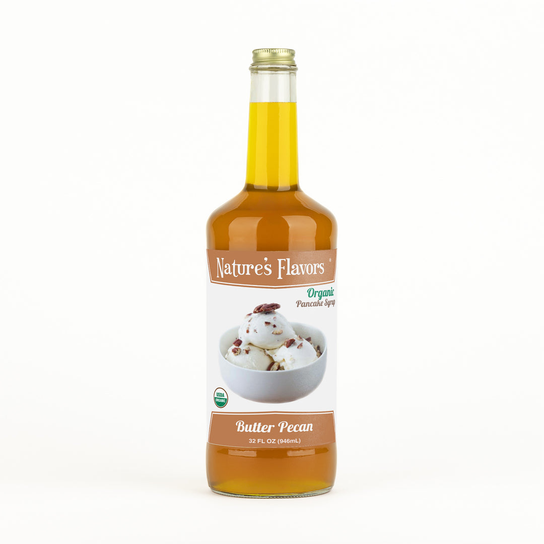Butter Pecan Pancake Syrup, Organic