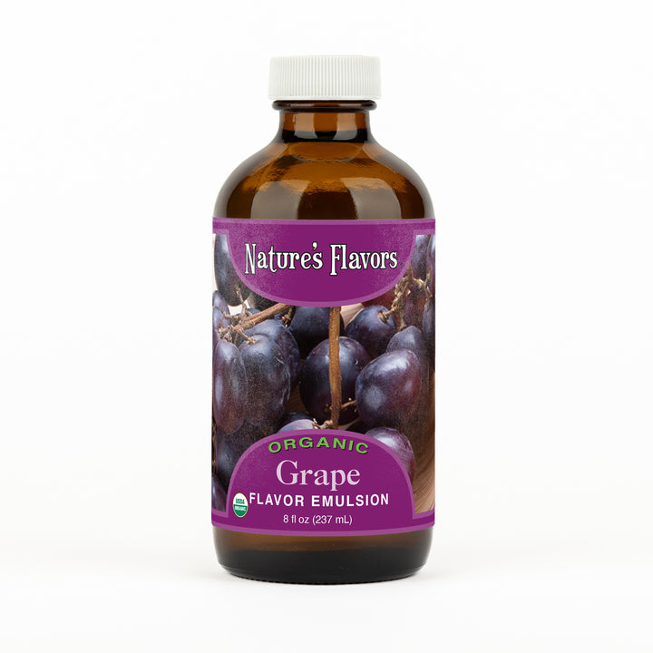 Grape Flavor Emulsion for High Heat Applications, Organic