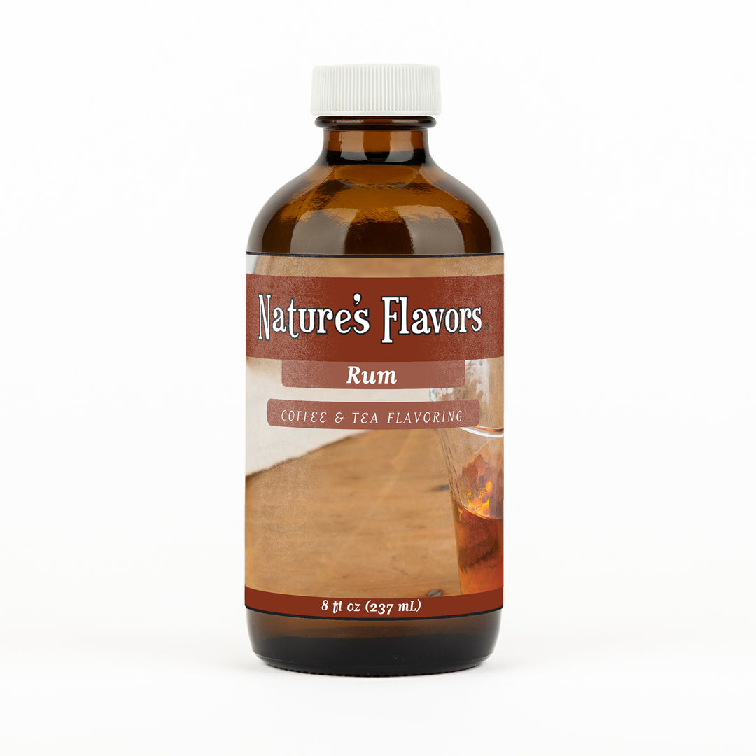 Organic Rum Coffee and Tea Flavor Without Diacetyl