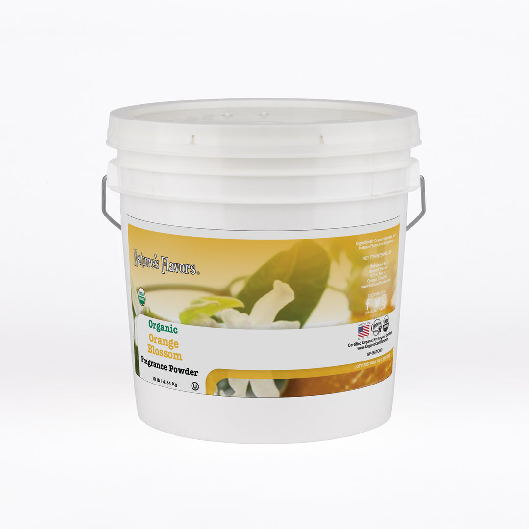 Organic Orange Blossom Fragrance Powder