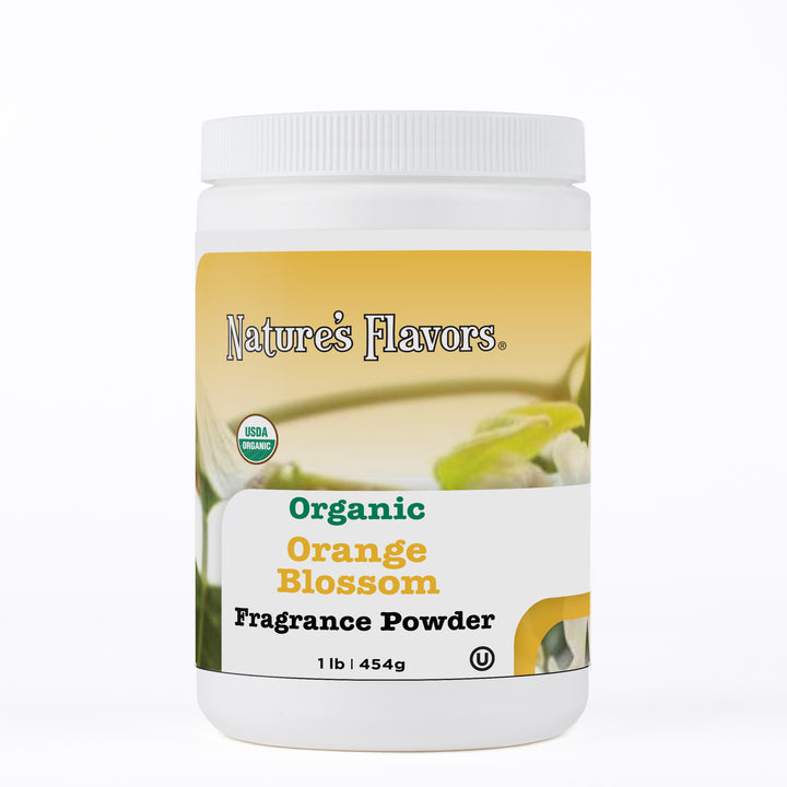 Organic Orange Blossom Fragrance Powder