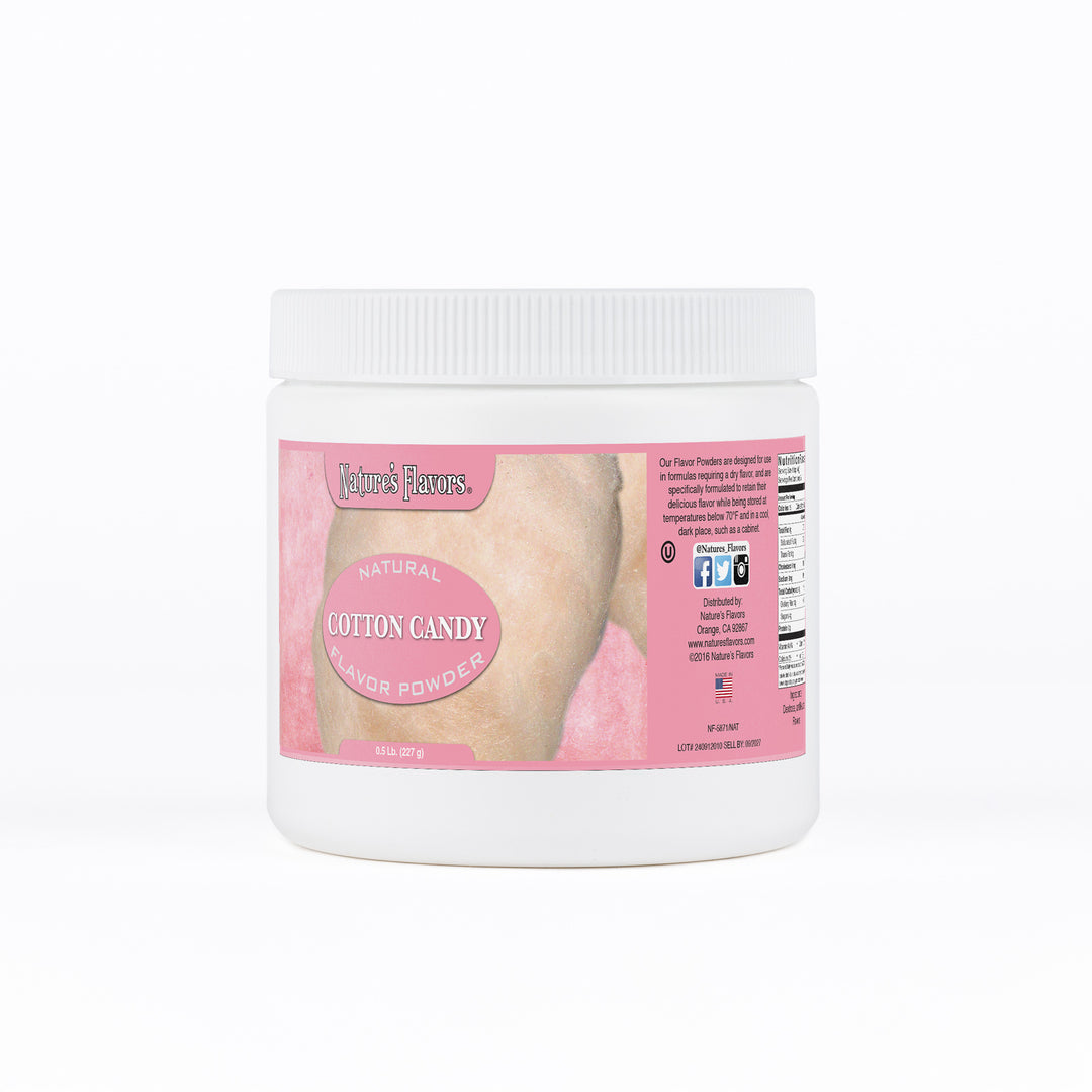Cotton Candy Flavor Powder, Natural