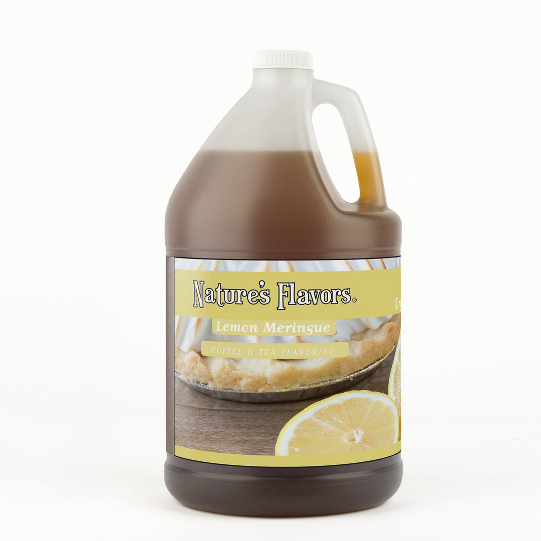 Organic Lemon Meringue Coffee and Tea Flavoring Without Diacetyl