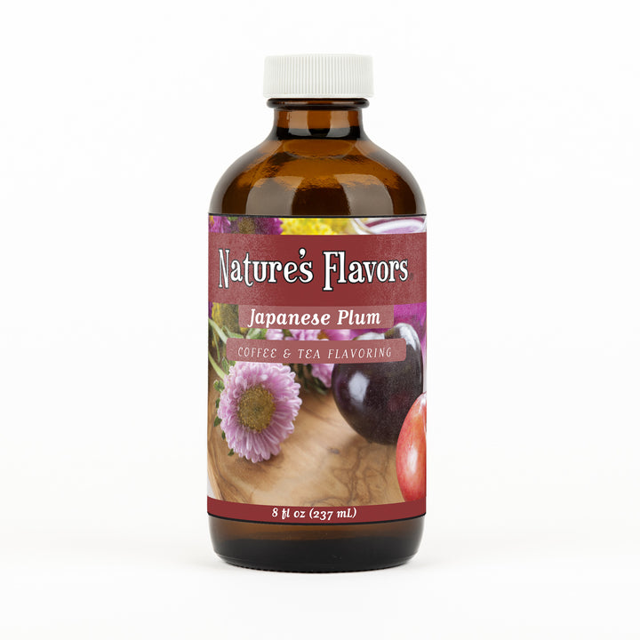 Organic Japanese Plum Coffee and Tea Flavoring Without Diacetyl