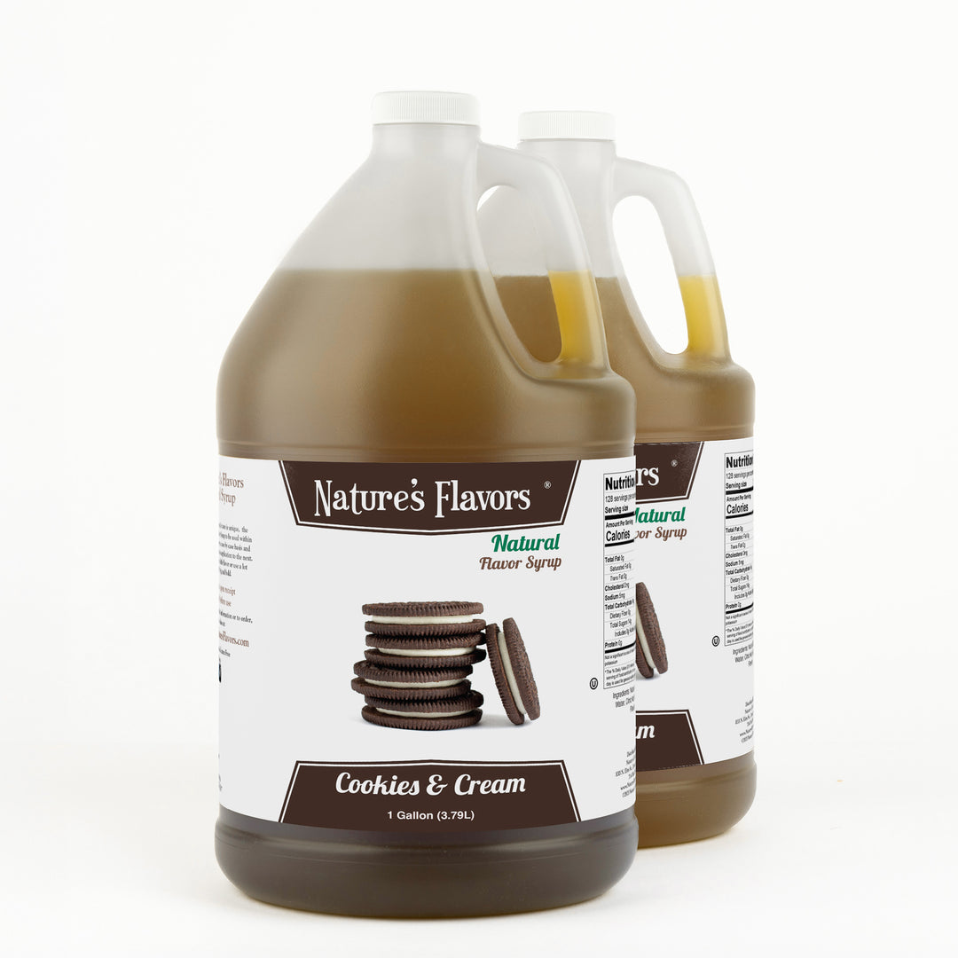 Cookies and Cream Syrup, Natural