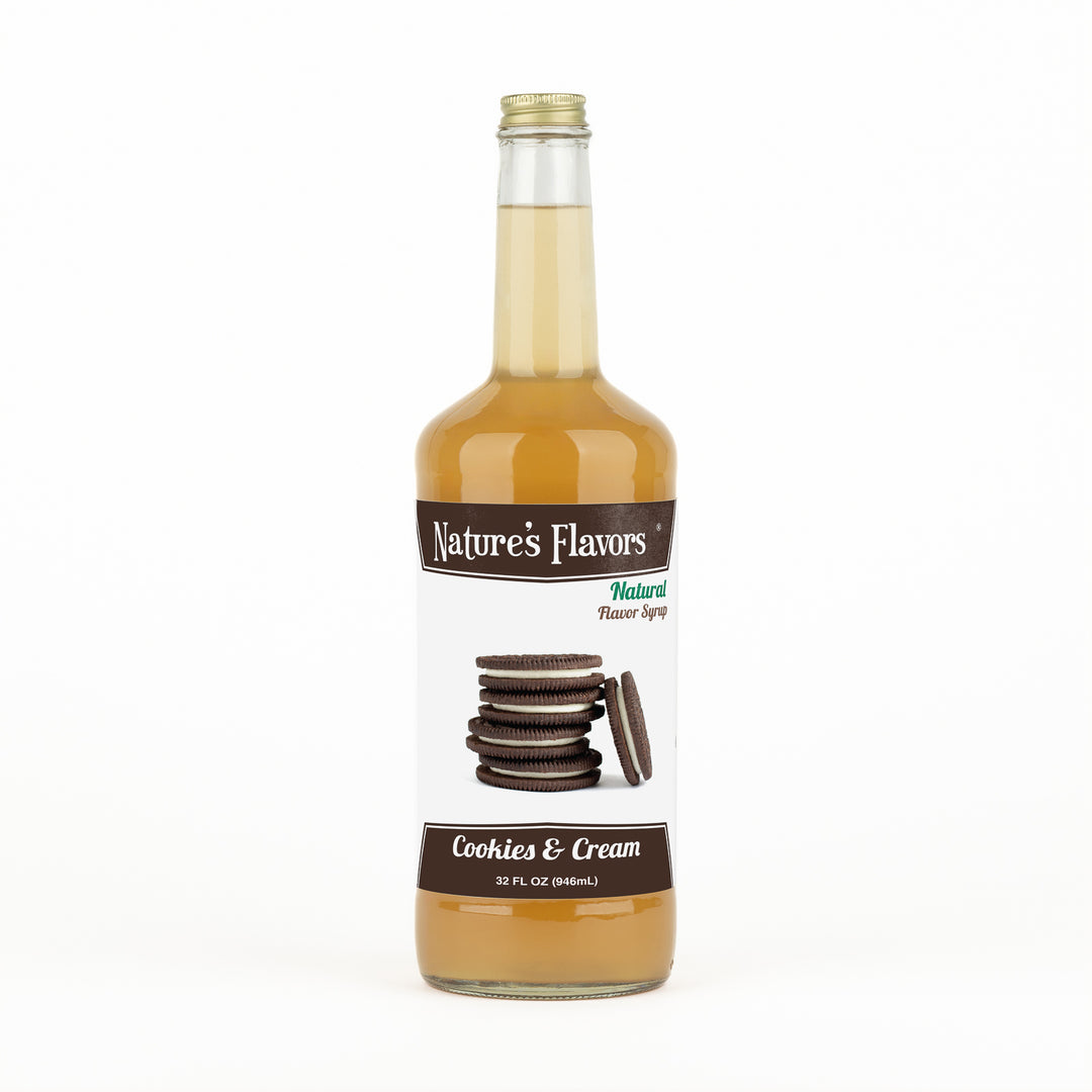 Cookies and Cream Syrup, Natural