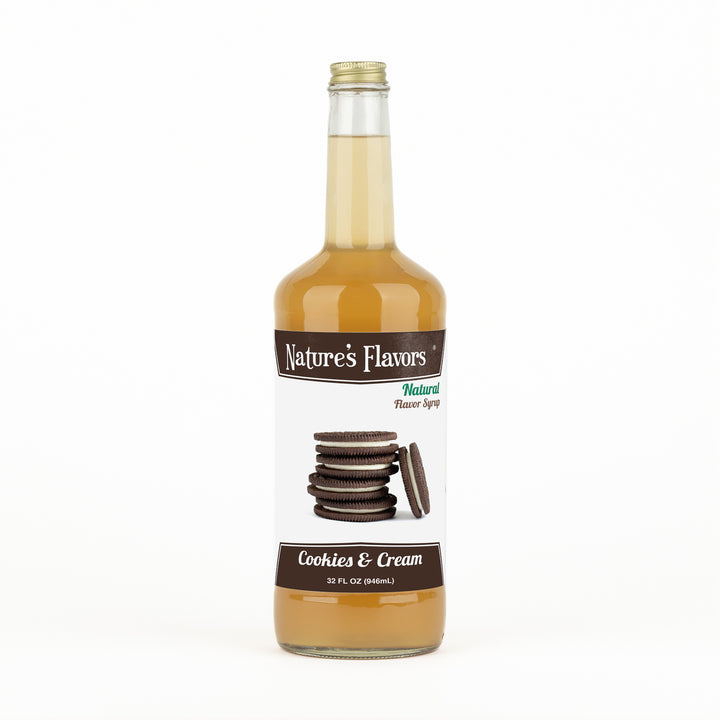 Cookies and Cream Syrup, Natural