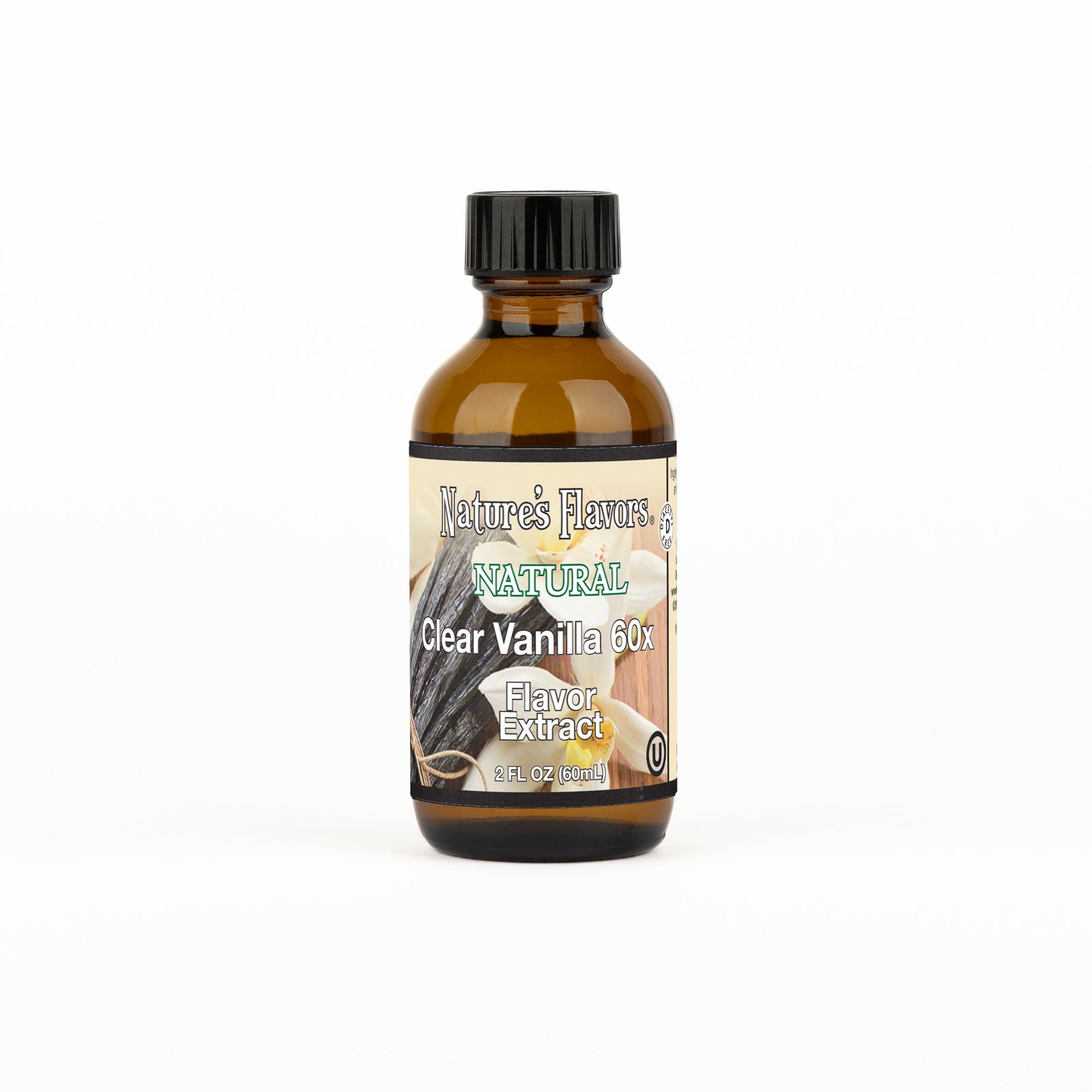 Natural Clear Vanilla Flavor Extract Without Diacetyl 60X