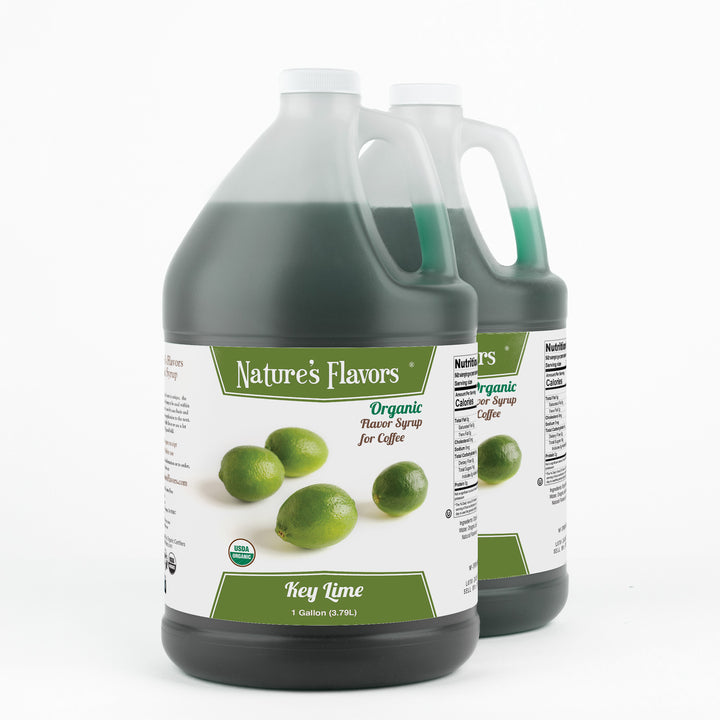 Key Lime Coffee Syrup, Organic