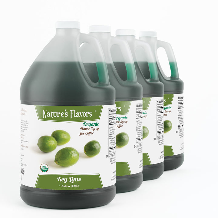 Key Lime Coffee Syrup, Organic
