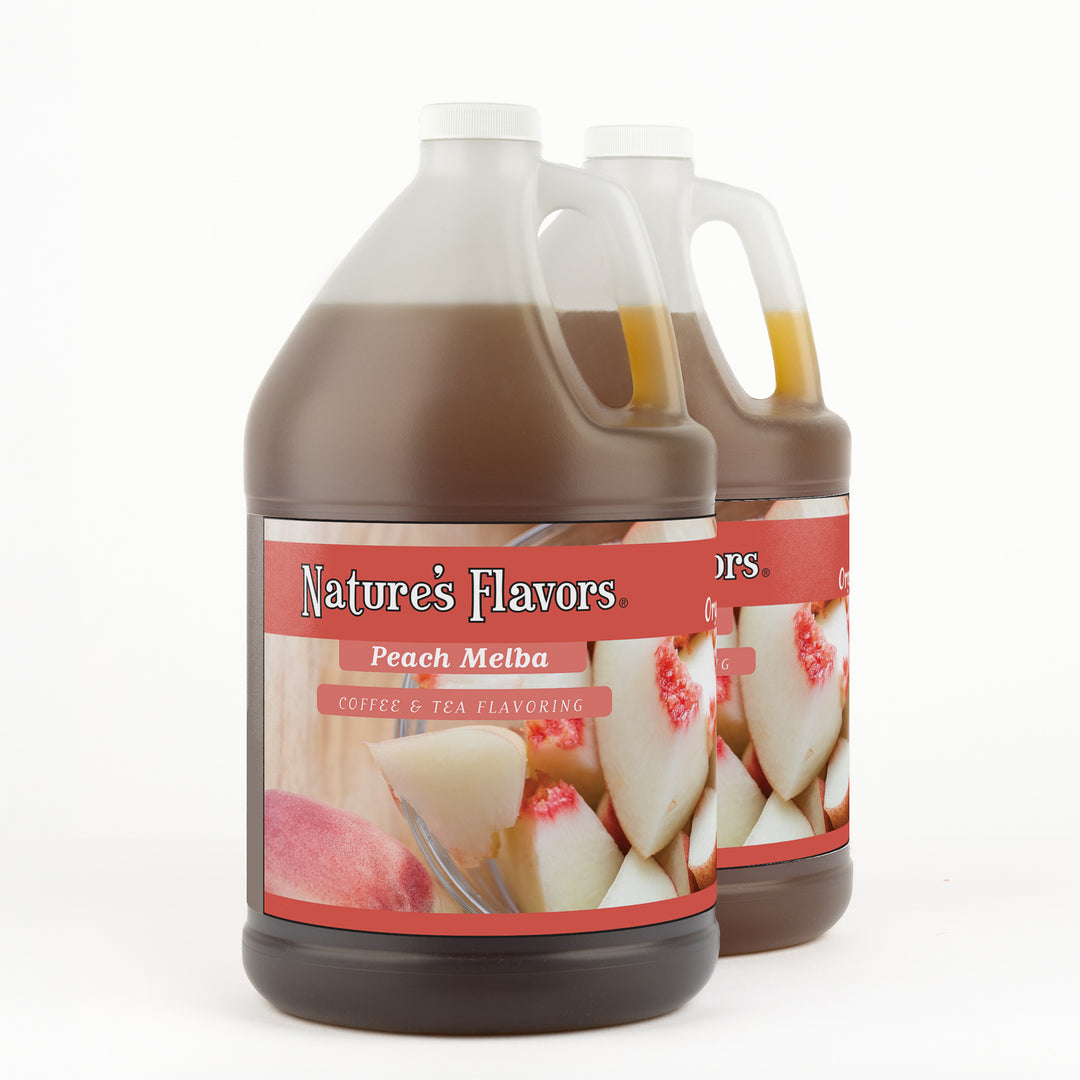 Organic Peach Melba Coffee and Tea Flavoring