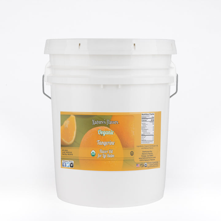 Organic Tangerine Flavor Oil for Lip Balm