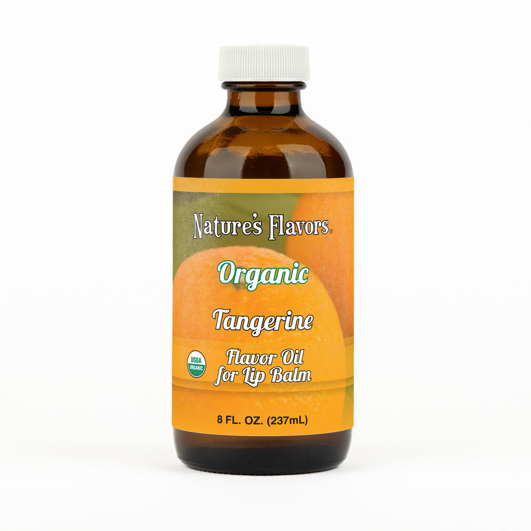 Organic Tangerine Flavor Oil for Lip Balm