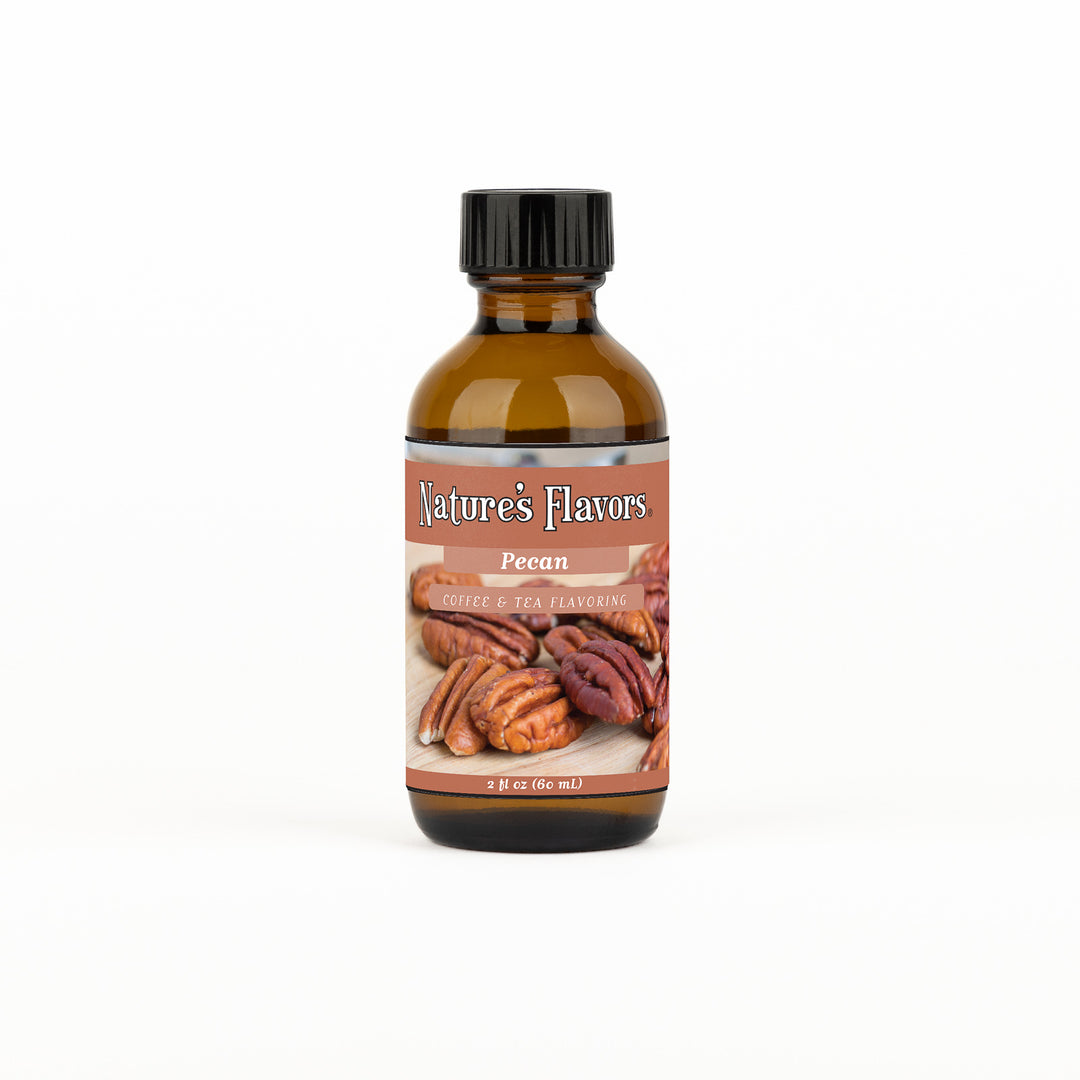 Pecan Coffee and Tea Flavoring Without Diacetyl