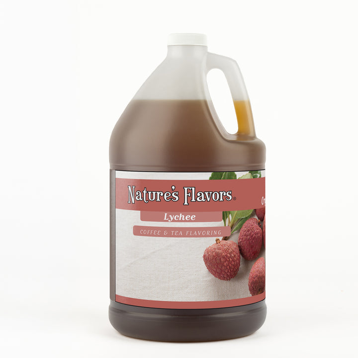 Organic Lychee Coffee and Tea Flavor Without Diacetyl