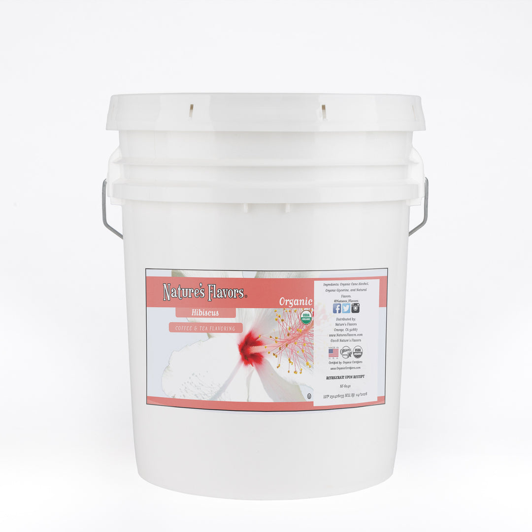 Organic Hibiscus Coffee and Tea Flavoring