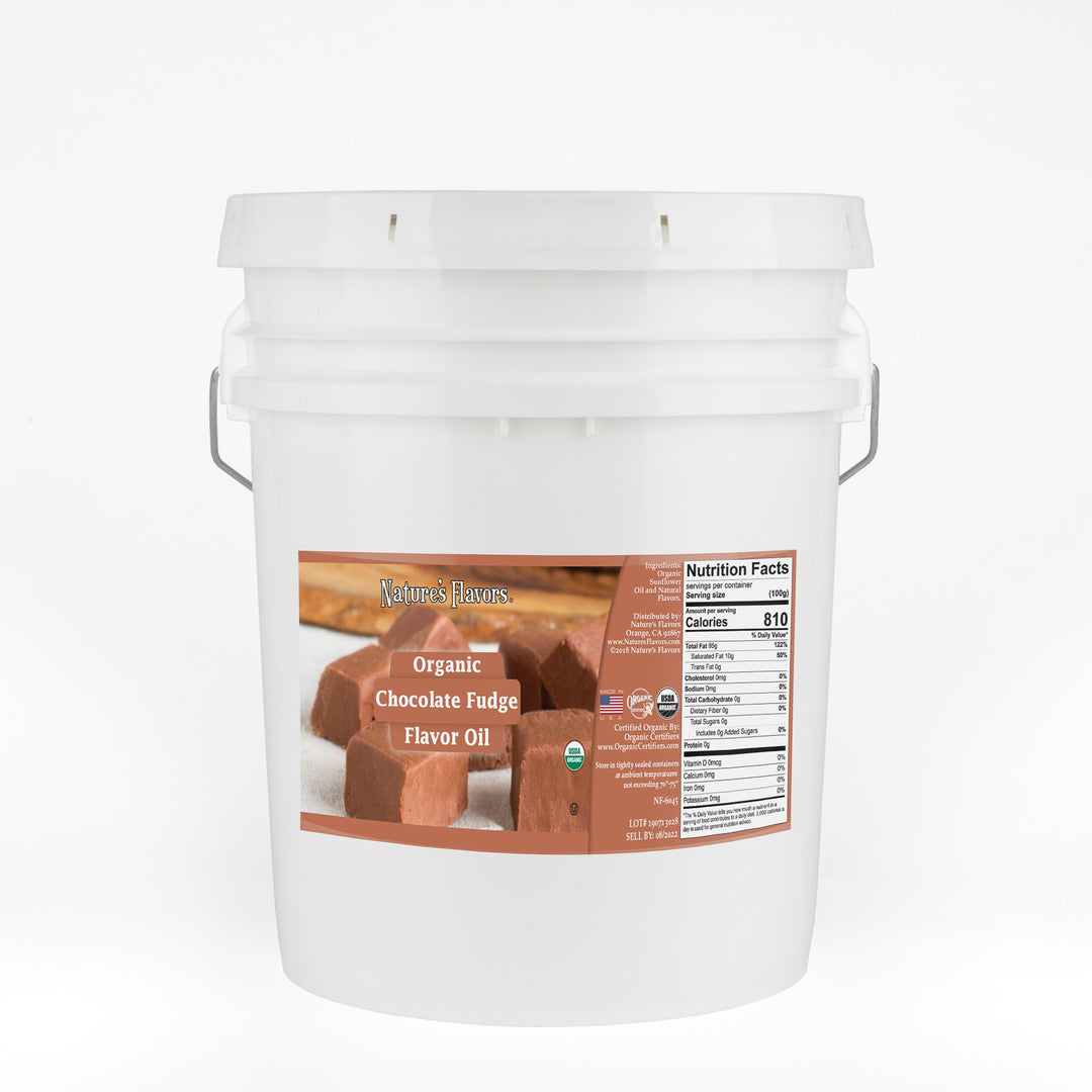 Chocolate Fudge Flavor Oil, Organic