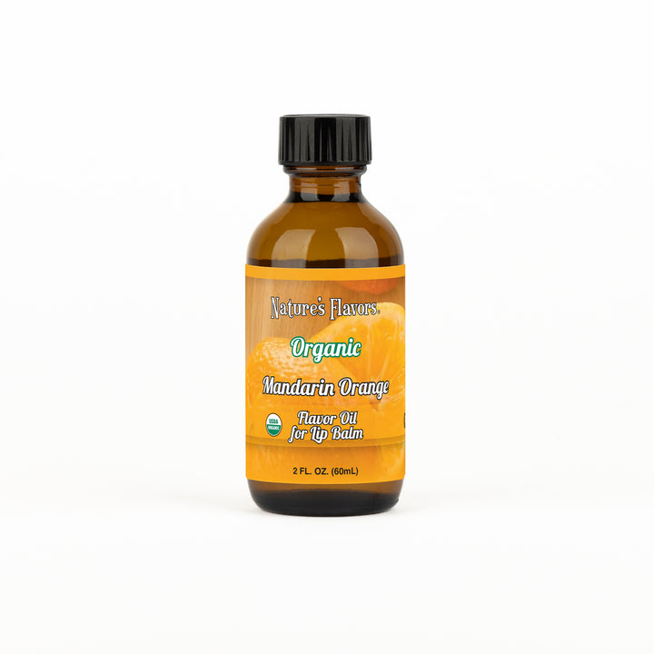 Organic Mandarin Orange Flavor Oil for Lip Balm