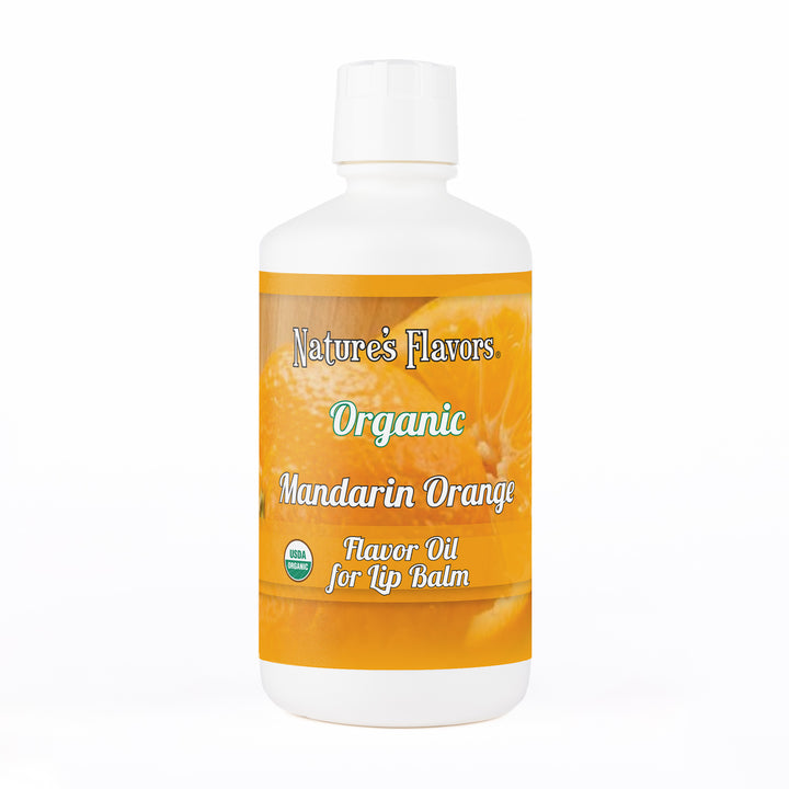Organic Mandarin Orange Flavor Oil for Lip Balm