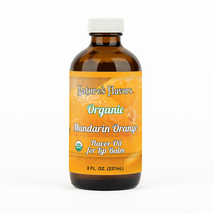 Organic Mandarin Orange Flavor Oil for Lip Balm