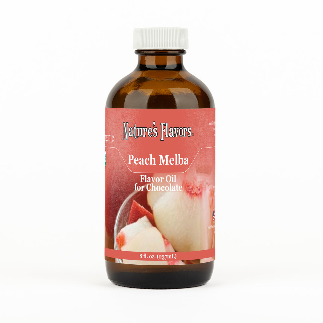 Organic Peach Melba Flavor Oil For Chocolate