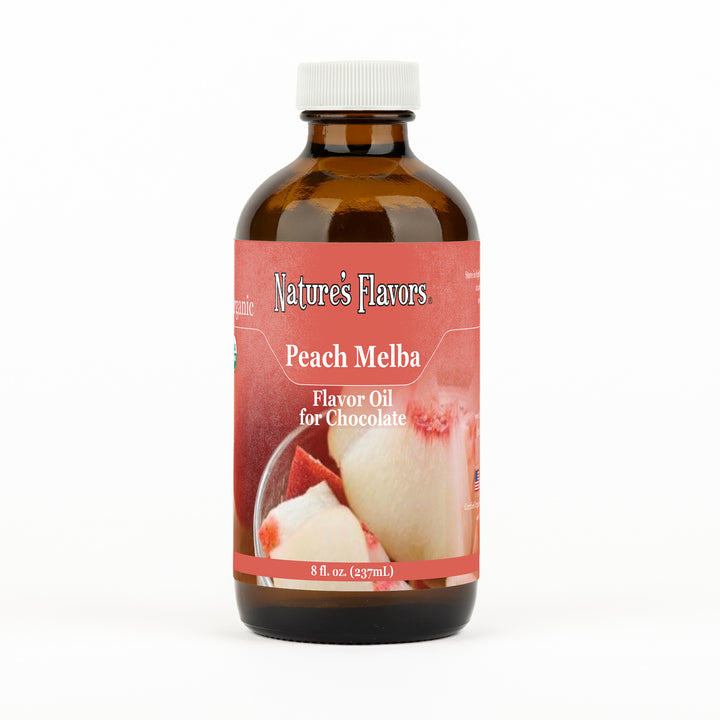 Organic Peach Melba Flavor Oil For Chocolate