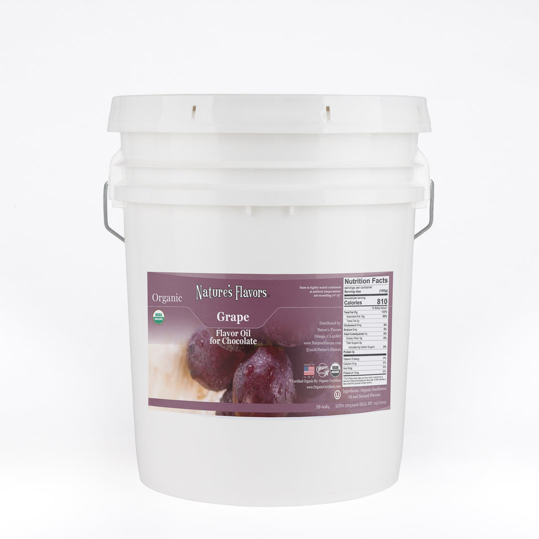 Organic Grape Flavor Oil For Chocolate