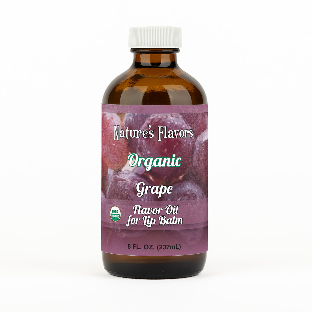 Organic Grape Flavor Oil for Lip Balm