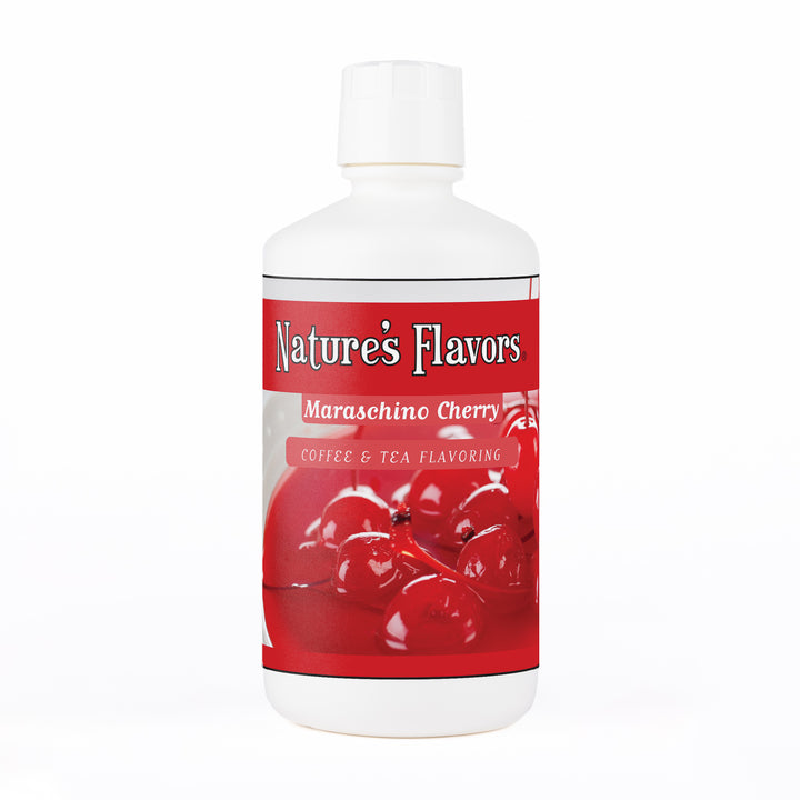 Organic Maraschino Cherry Coffee and Tea Flavor Without Diacetyl