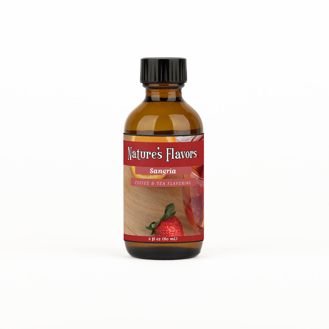 Organic Sangria Coffee and Tea Flavor Without Diacetyl